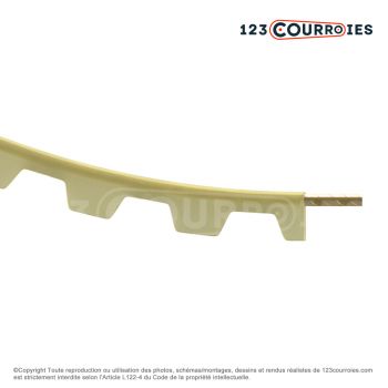16 mm de large T10 Hauteur T10-1500-16 OPTIBELT Alpha PU Courroie De Distribution 1500 Mm Long