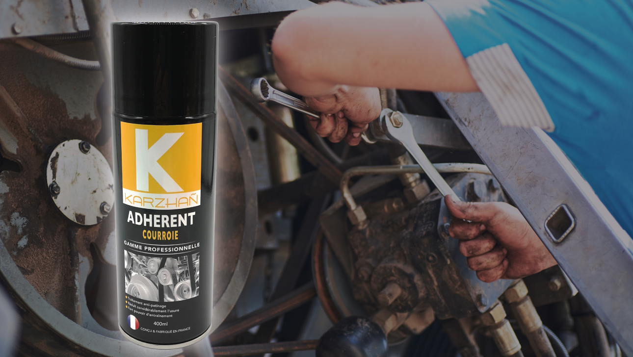 Comment utiliser de l'adhérent pour courroie 