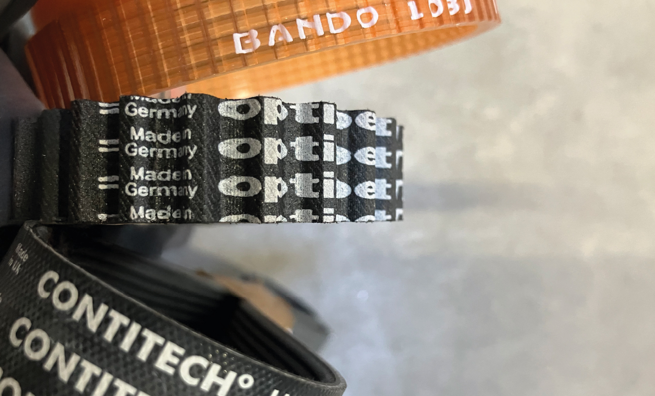 Les correspondances de gamme de courroie dentées et Poly-V entre les marques